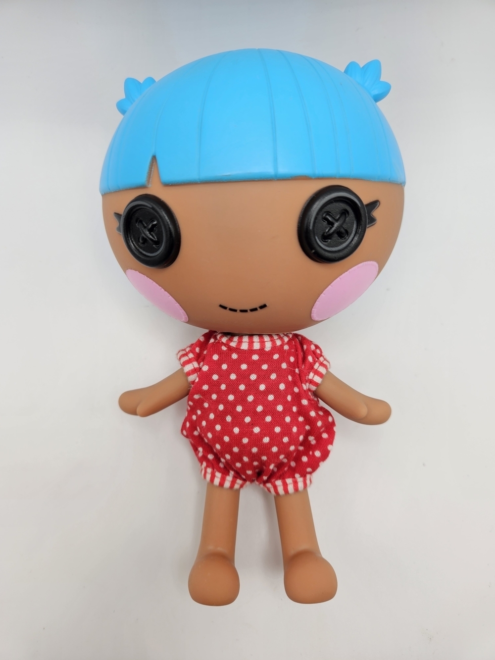Lalaloopsy Littles Bundles Snuggle Stuff 7" Doll with Red and White Romper